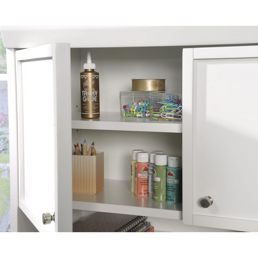 Craft Storage Hutch White